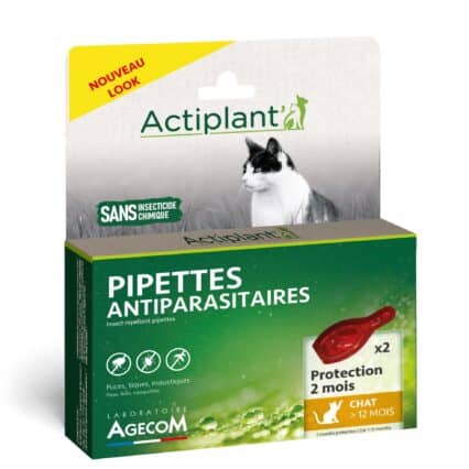 Pipette insectifuge, actif biocide géraniol, fabriquée en France