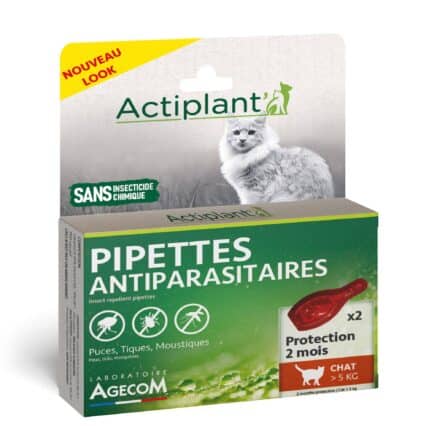 Pipette insectifuge, actif biocide géraniol, fabriquée en France