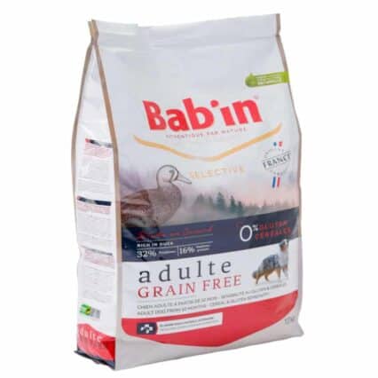 Croquettes françaises pour chien adulte, maintien, entretien, premium, canard, sans céréales, chondroïtine, glucosamine, soutien des articulations