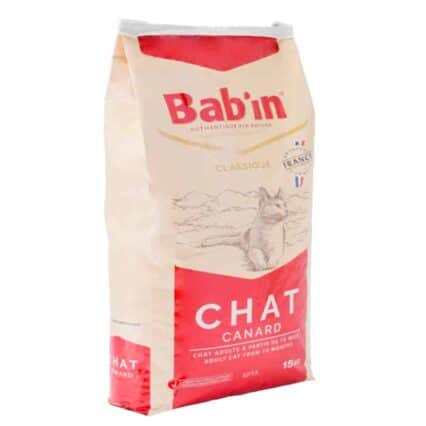 Croquettes françaises pour chat adulte, maintien, entretien, haut de gamme, canard