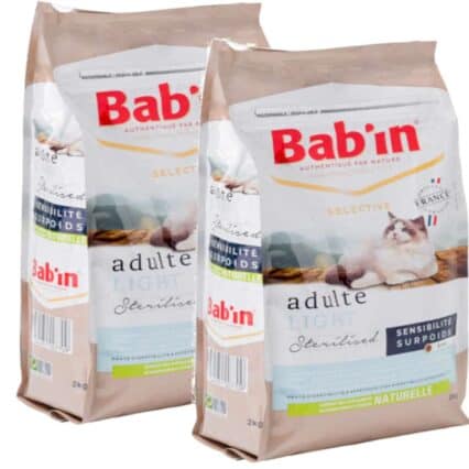 Croquettes françaises, light, au canard pour chat adulte, maintien, entretien, premium, chat castré, stérilisé, surpoids